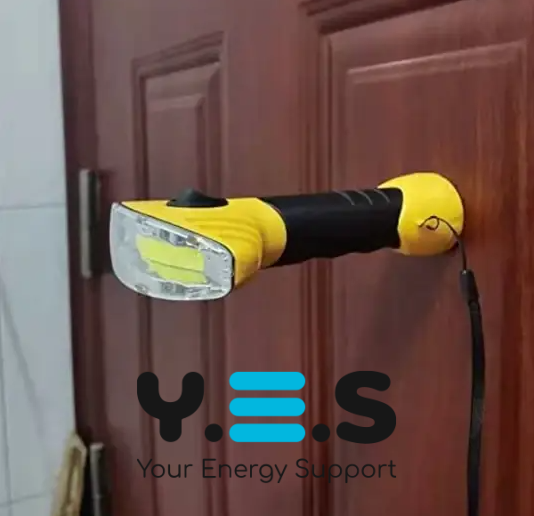 Ручний LED ліхтар Flash Light із широким променем (світлодіодний)