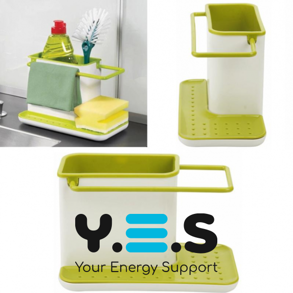 Органайзер-поличка для раковини Kitchen Shelf Sink Tidy, зелений