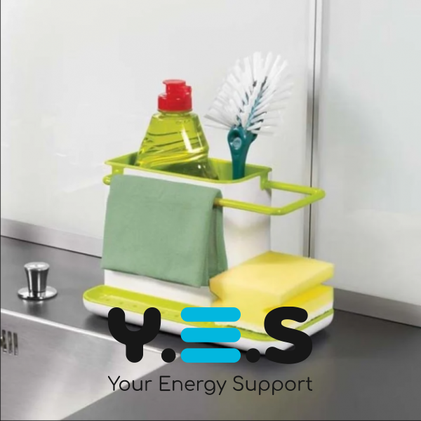 Органайзер-поличка для раковини Kitchen Shelf Sink Tidy, зелений