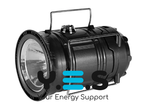 Кемпінговий ліхтар MH-5800T на сонячній батареї, LED лампа з вбудованим акумулятором