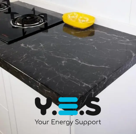 Самоклеюча плівка Supretto «Чорний мармур» для поверхонь, 300×60 см