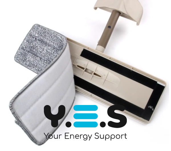 Змінна насадка‑моп із мікрофібри для швабри Scratch Cleaning Mop, 33×11 см