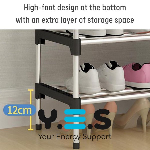 Полиця для взуття NST6 — стелаж для зберігання взуття на 6 ярусів