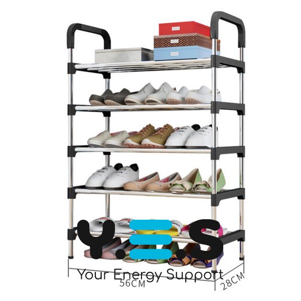 Полиця для взуття NST6 — стелаж для зберігання взуття на 6 ярусів