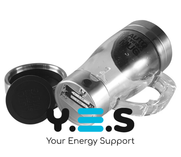 Чашка-мішалка Auto Stirring Mug з пропелером для напоїв і коктейлів, 350 мл