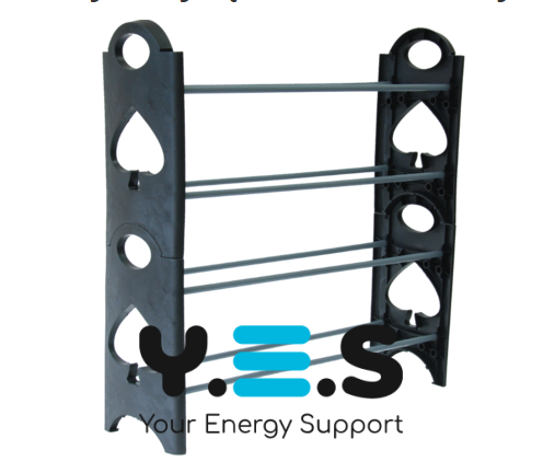 Полиця-органайзер для взуття Amazing Stackable Shoe Rack, стійка-етажерка на 4 полиці