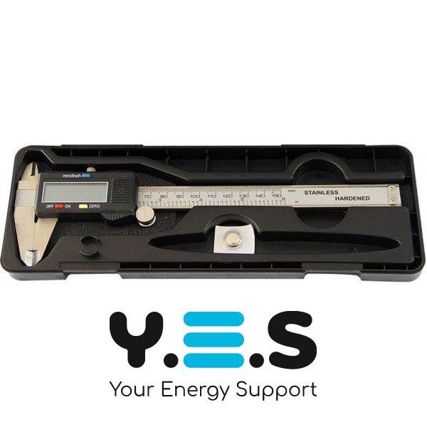 Електронний цифровий штангенциркуль Digital Caliper 150 мм, точність 0,01 мм, LCD-дисплей