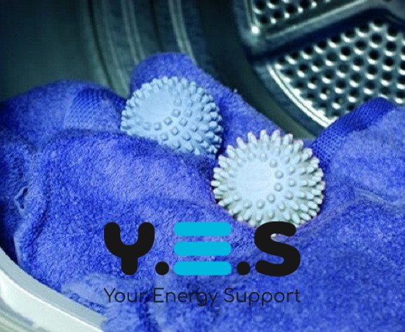 Кульки для прання білизни та пуховиків у пральній машині Dryer Balls, набір 2 м’ячики