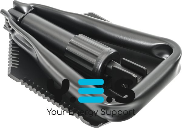 Похідна саперна міні-лопата туристична, компактна складна 5-в-1