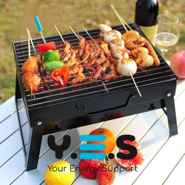 Складаний переносний мангал-гриль барбекю з решіткою TL-353