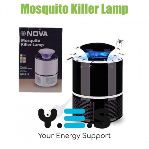 Лампа-пастка від комарів і комах NOVA NV-818 для дому та дачі, USB живлення