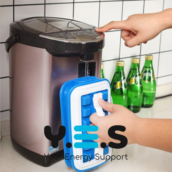 Герметична льодниця-форма Fill&Carry Without Spilla на 18 кубиків, контейнер для льоду