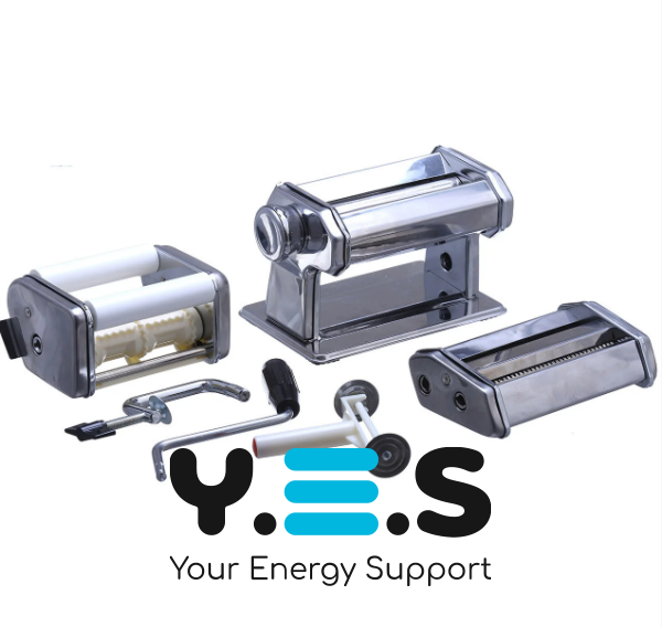 Лапшерізка/паста-машина Pasta Set: пристрій для пасти й локшини + тестораскатка