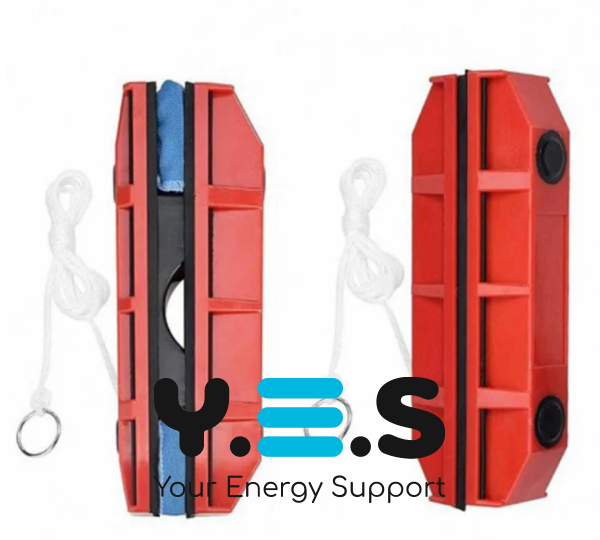 Магнітна щітка для миття вікон з двох боків The Glider