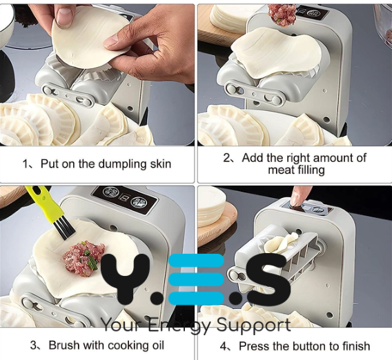 Автоматична USB машинка для швидкого ліплення вареників і пельменів