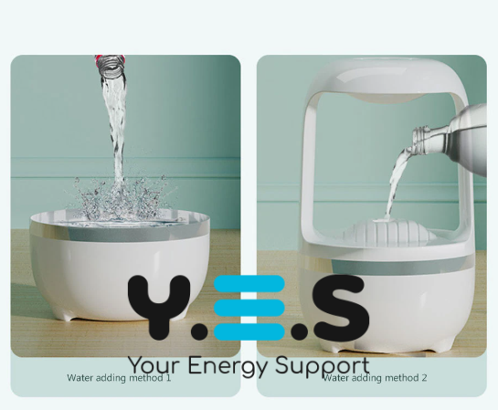 Антигравітаційний зволожувач-портативний дифузор Creative Water Drop для очищення повітря