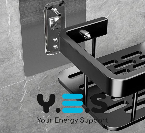 Настінна підвісна полиця-органайзер для ванної Insta Rack