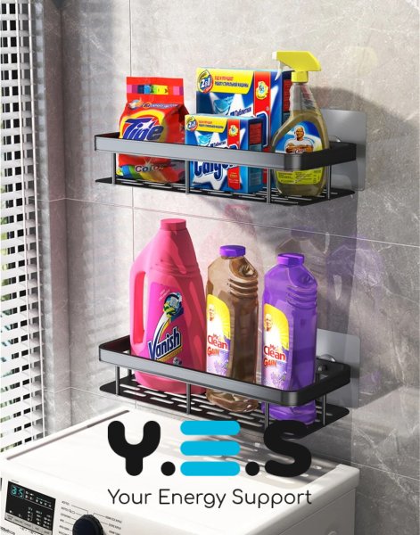 Настінна підвісна полиця-органайзер для ванної Insta Rack