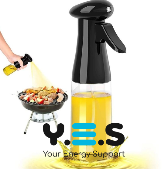 Диспенсер-спрей для олії та оцту, розпилювач-дозатор для соусів, 200 мл