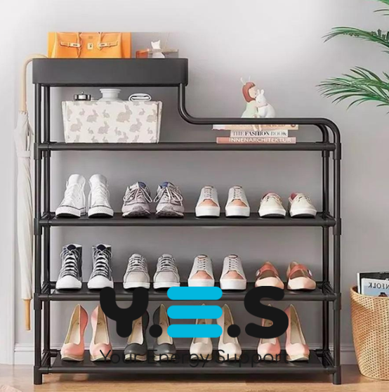 Підлоговий стелаж-органайзер для взуття CLOTHES RACK, полиця для передпокою