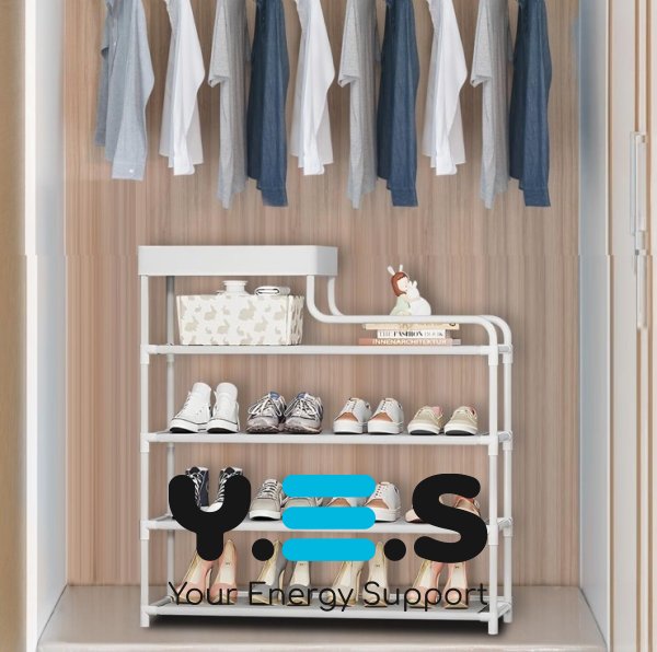 Підлоговий стелаж-органайзер для взуття CLOTHES RACK, полиця для передпокою