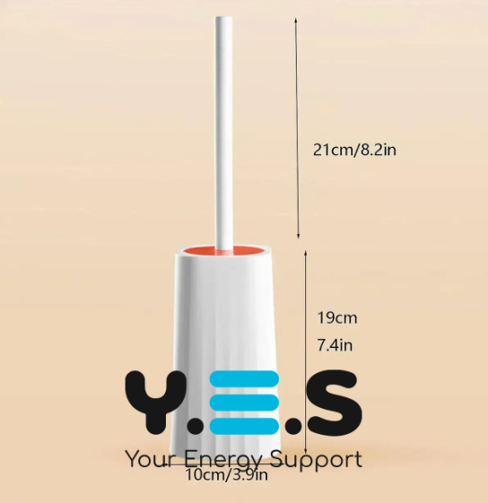 Туалетний йоржик Toilet Brush з вигнутою щіткою для важкодоступних місць, щітка для унітазу