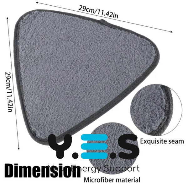 Запаска з мікрофібри для трикутної насадки швабри Triangle MOP