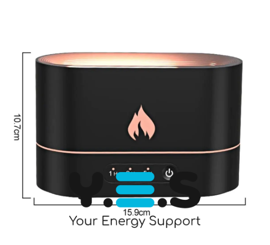 Ультразвуковий зволожувач повітря Flame Mist з ефектом полум’я (Flame Effect)