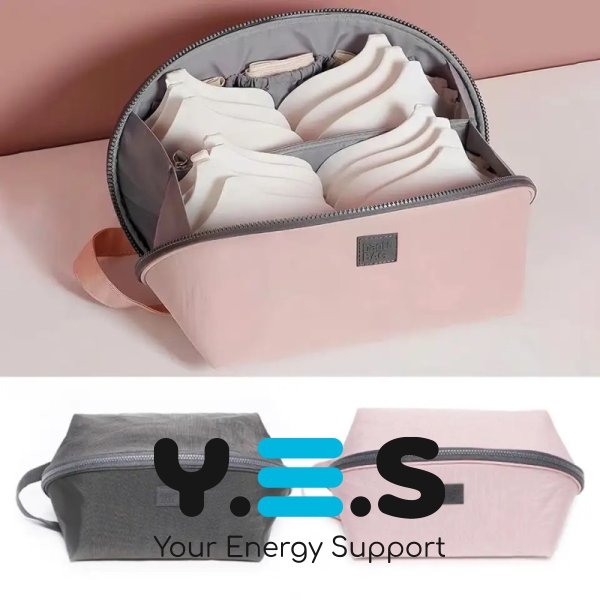 Дорожня косметичка-органайзер для білизни: бюстгальтери, шкарпетки та дрібні речі