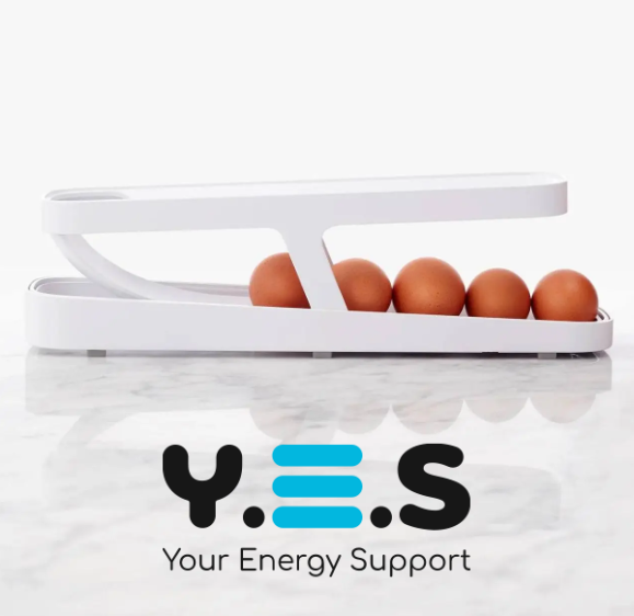 Дворівневий контейнер-органайзер Egg Pan для зберігання яєць у холодильнику