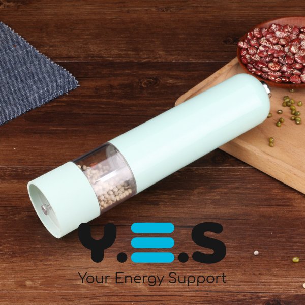 Електричний автоматичний млин для спецій: подрібнювач солі й перцю на батарейках