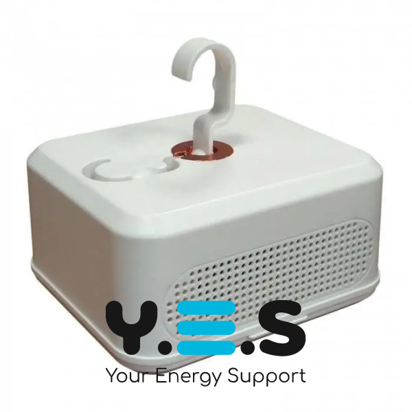 Портативна складна вертикальна електросушарка для одягу з таймером і захисним чохлом