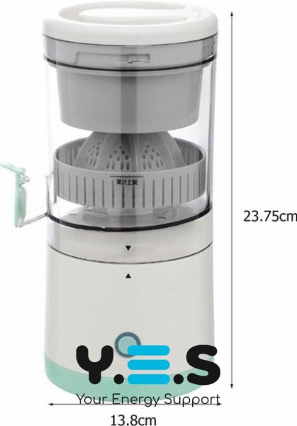 Акумуляторний ручний міні-соковитискач для ягід і фруктів, електричний компактний соковижимач