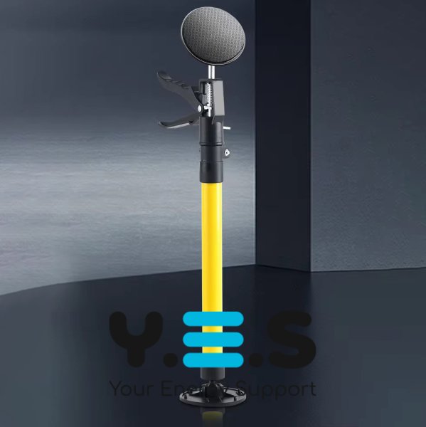 Телескопічна опора-домкрат до 40 кг для монтажу та встановлення меблів, нерж. сталь