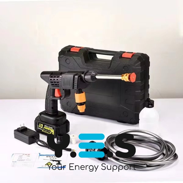 Бездротовий водяний пістолет високого тиску 2×48V, портативна автомийка для авто