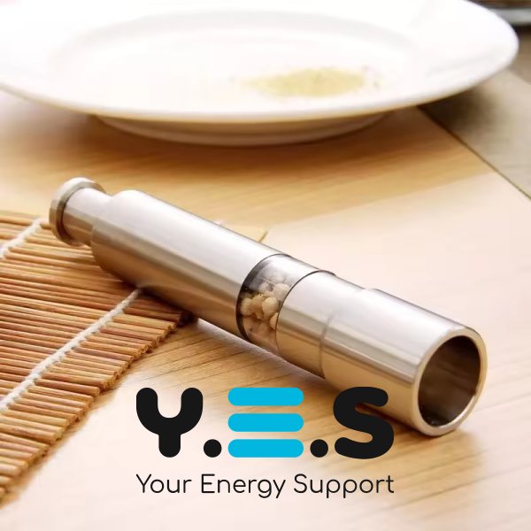 Ручний млин для солі та перцю XL-552 з нержавіючої сталі — подрібнювач спецій механічний