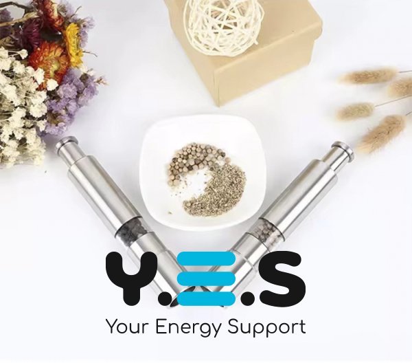 Ручний млин для солі та перцю XL-552 з нержавіючої сталі — подрібнювач спецій механічний