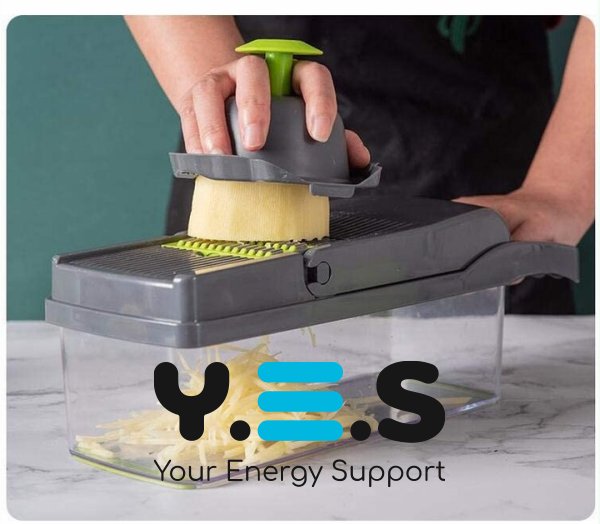 Мультислайсер Nicer Dicer 25-в-1: універсальна овочерізка-терка з контейнером, 25 предметів