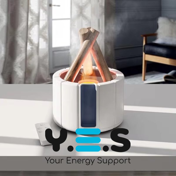 Зволожувач-дифузор Flame Light з ефектом полум’я, підсвічуванням і пультом LY-651