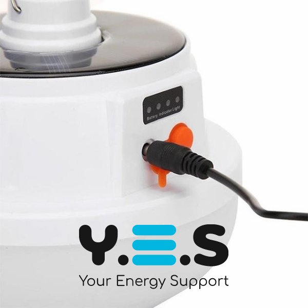 Аварійна акумуляторна лампа-світильник з гачком, сонячна зарядка, IP65 (2022)