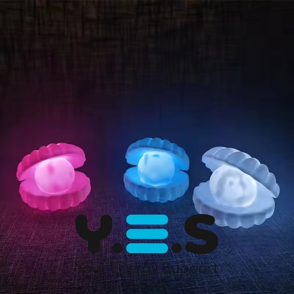 Нічник-черепашка Perl Light з перлиною, LED настільний бездротовий світильник з USB-зарядкою