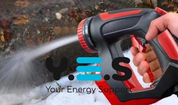 Пістолет-насадка на шланг Hydro Handle з піноутворювачем і бачком для мийних засобів, авто/прибирання