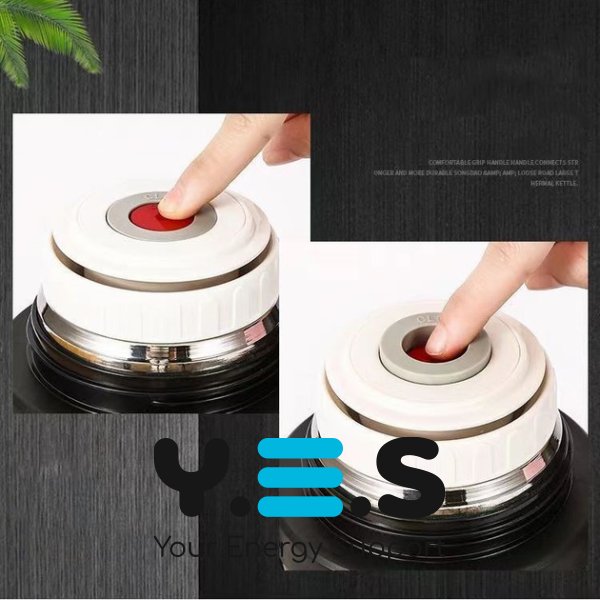 Туристичний термос DayDays A250 з нержавіючої сталі 2,5 л, вакуумна кришка, ручка для перенесення