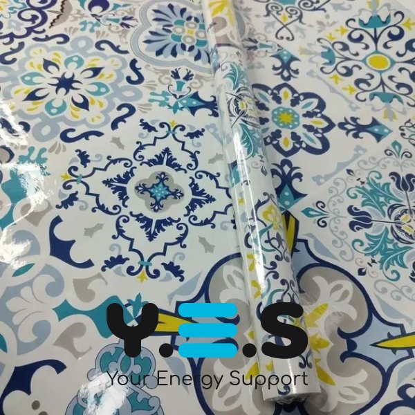 Самоклеюча кухонна плівка «Орнамент» 60×200 см для будь-яких поверхонь, східний візерунок