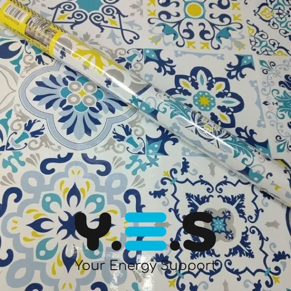 Самоклеюча кухонна плівка «Орнамент» 60×200 см для будь-яких поверхонь, східний візерунок