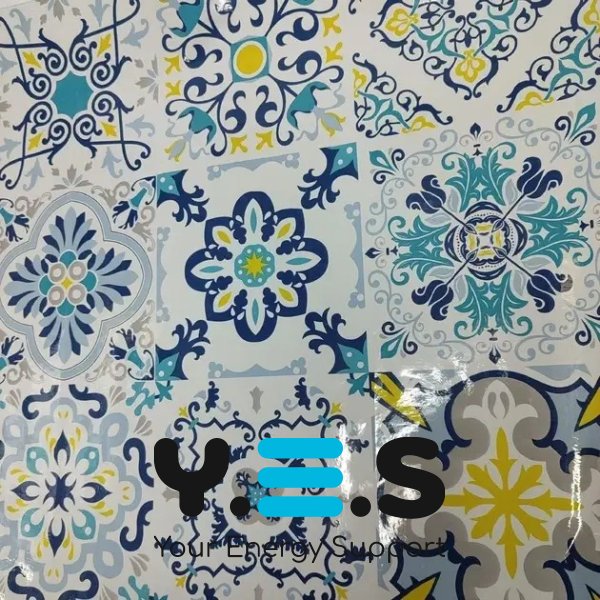 Самоклеюча кухонна плівка «Орнамент» 60×200 см для будь-яких поверхонь, східний візерунок