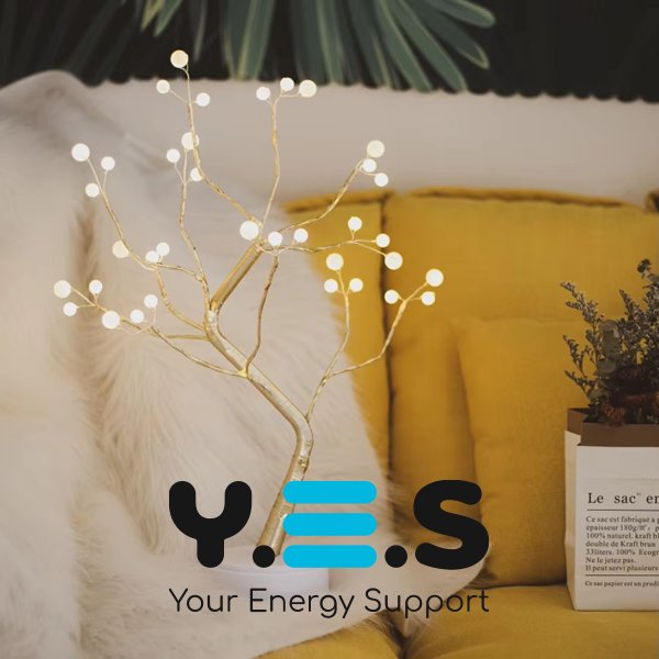 LED нічник-світильник «Bonsai Tree» — настільна декоративна лампа-дерево