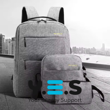 Міський рюкзак Backpack 3в1: місткий для ноутбука + сумка та гаманець