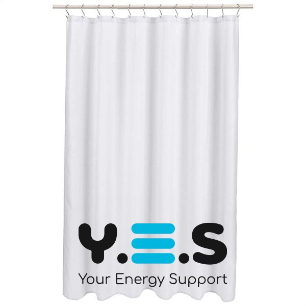 Набір для ванної 2в1: шторка 180×180 см + килимок мікрофібра 60×40 см