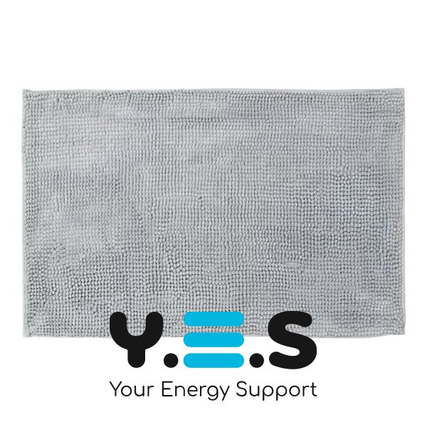 Набір для ванної 2в1: шторка 180×180 см + килимок мікрофібра 60×40 см